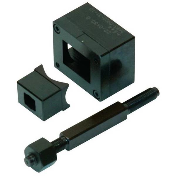 2683-0922-31-10 Hawa  2683 Rectangular punch 22 x 30 mm complete with stamp, die, bolt and nut